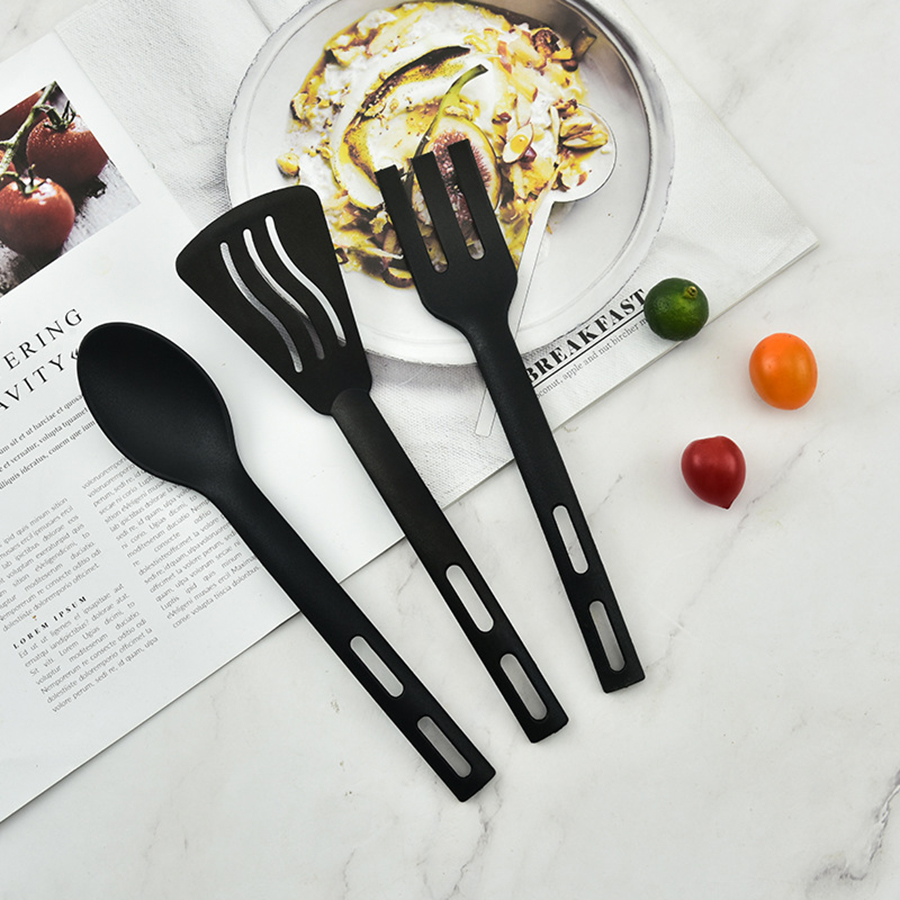 Camping Cooking Hardware - 3PCS Nylon kitchenware Spatula spoon Surface