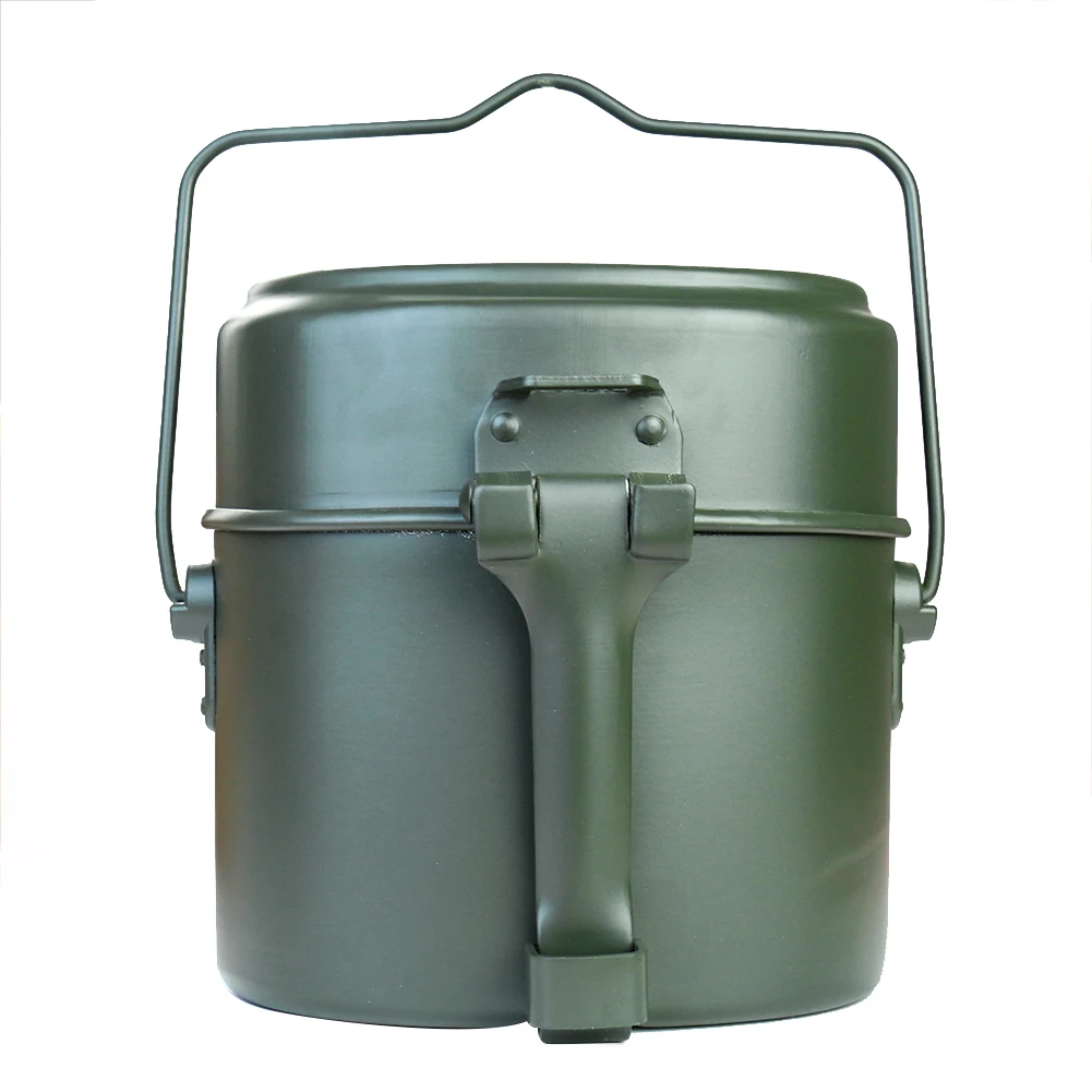 Camping Cooking Set Lightweight - Portable Alloy Pot and Bowl Lunch