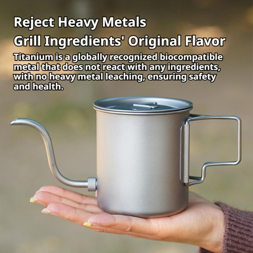 420ml Lightweight Titanium Cof - Camping Cooking Set Lightweight review and price