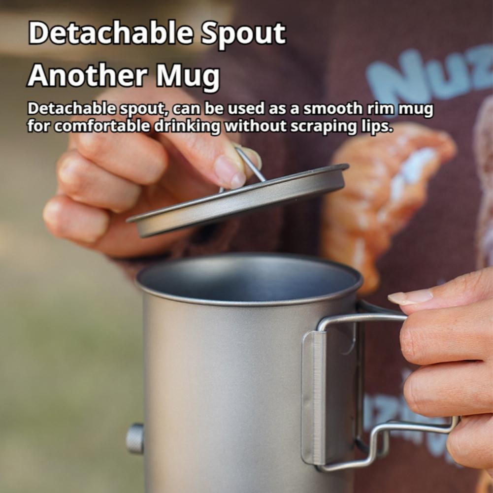 420ml Lightweight Titanium Cof - Camping Cooking Set Lightweight review and price