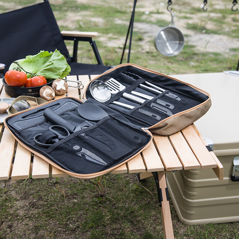 8pcs Camping Kitchen Cookware  - Camping Cooking Hardware review and price