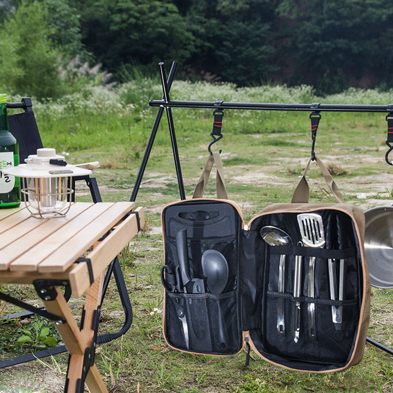 8pcs Camping Kitchen Cookware  - Camping Cooking Hardware review and price