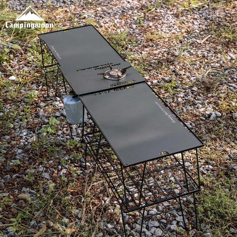TRIMIX Portable Camping IGT Ko - Camping Cooking Table With Windshield review and price