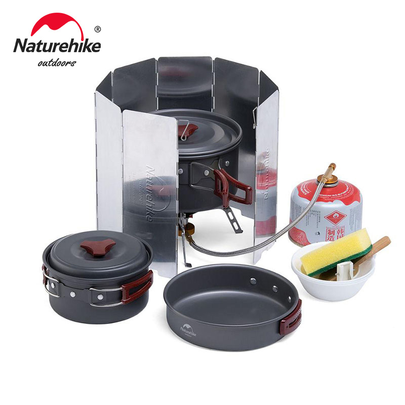 Naturehike Camping Pot Ultrali - Quechua Camping Cooking Set review and price