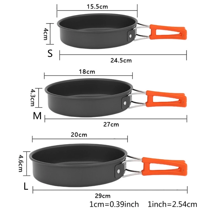 Portable Frying Pan with Stora - Camping Cooking Set Lightweight review and price