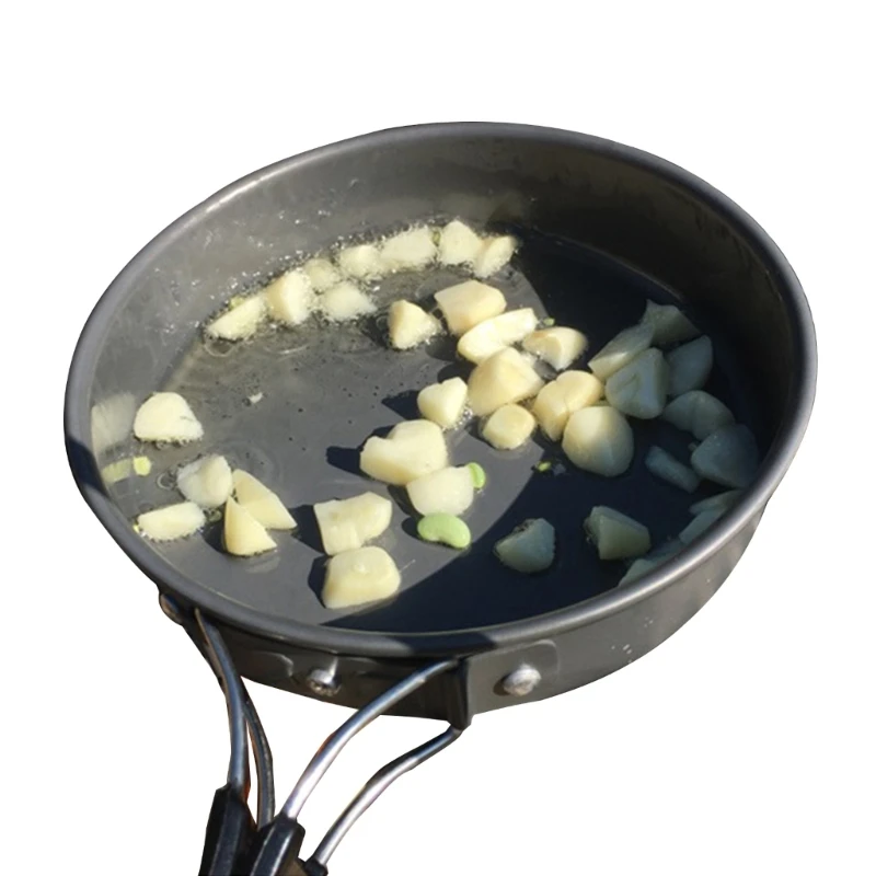 Portable Frying Pan with Stora - Camping Cooking Set Lightweight review and price