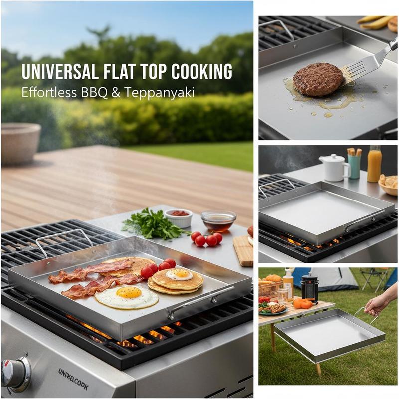 Universal Flat Top Griddle 18x - Camping Cooking Hardware review and price