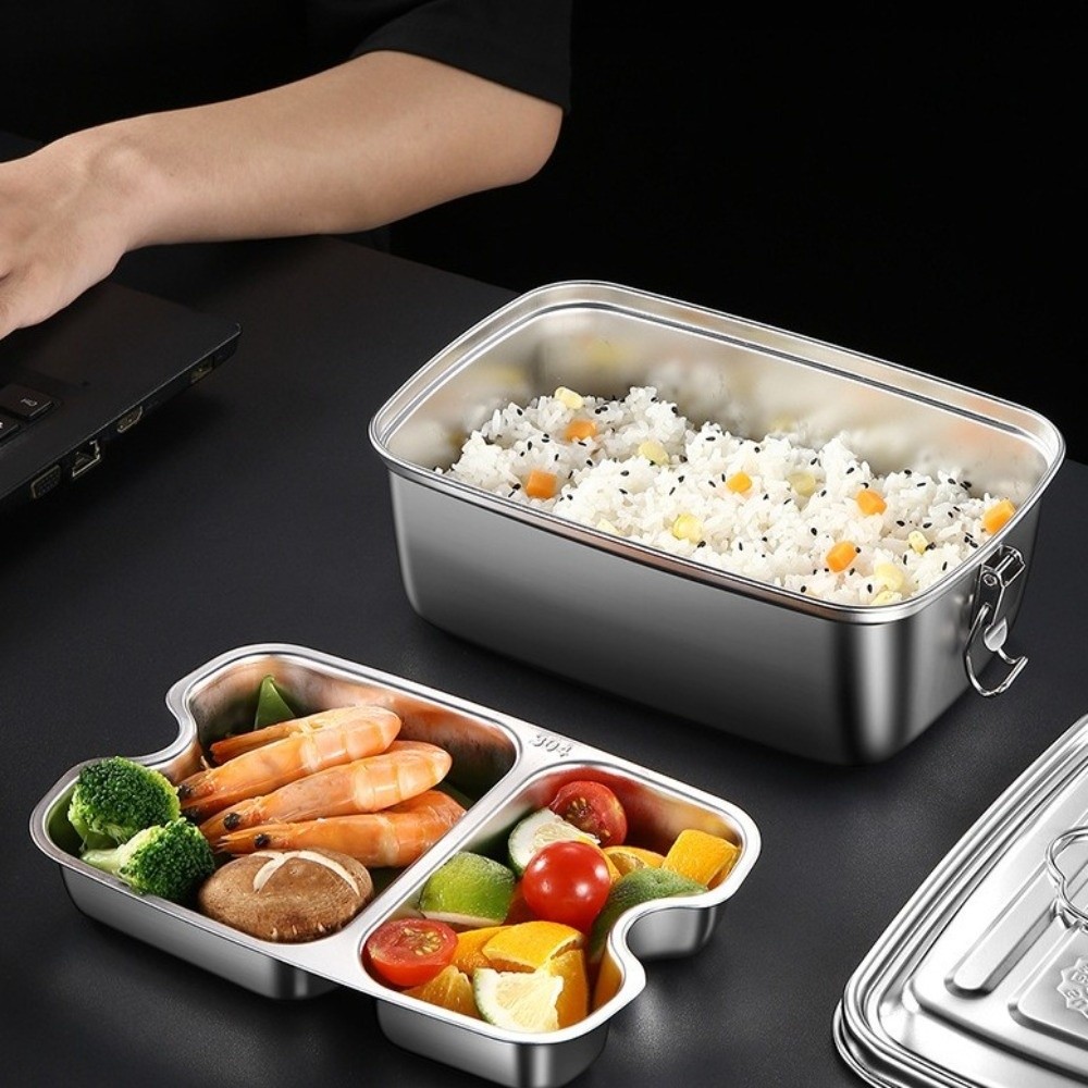 Double-layer Stainless Steel L - Camping Cooking Box review and price