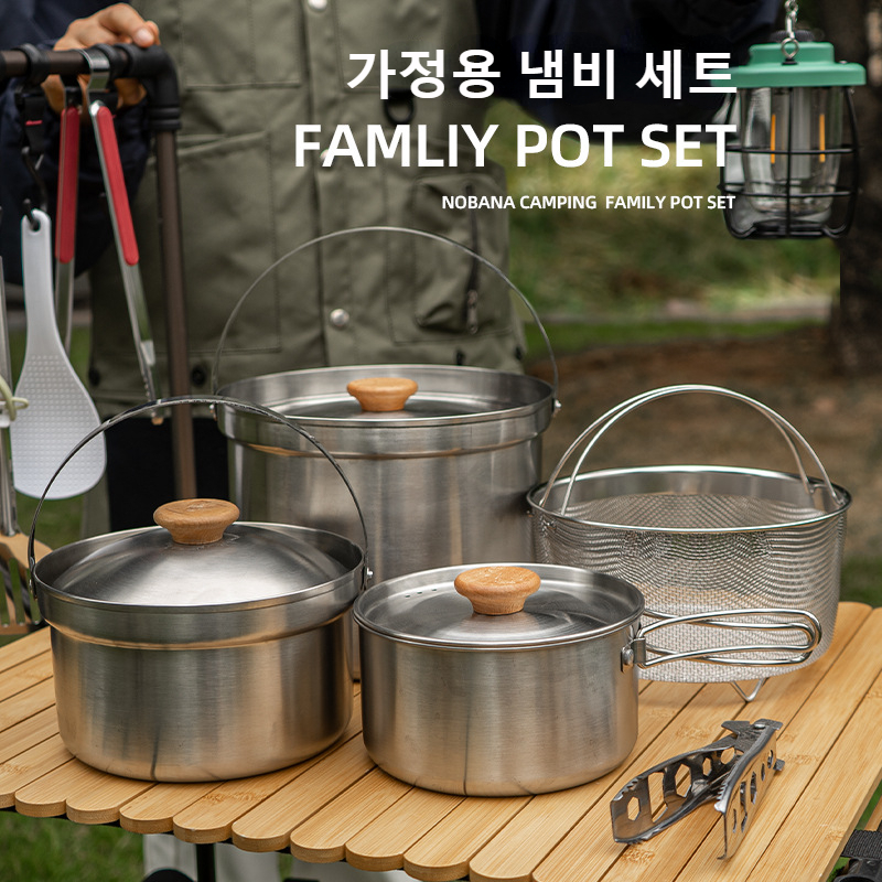 NOBANA Newest Outdoor Stainles - Camping Cooking Hardware review and price