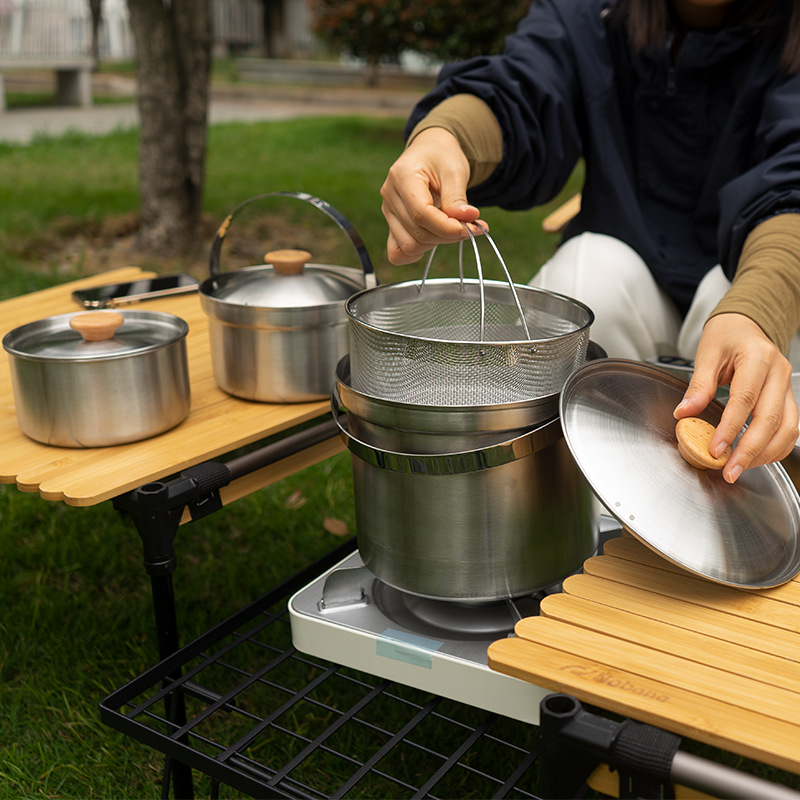 NOBANA Newest Outdoor Stainles - Camping Cooking Hardware review and price