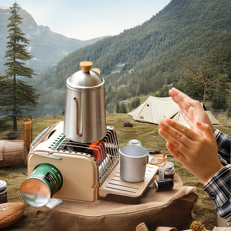 1200W camping gas stove portab - Camping Cooking Set Lightweight review and price