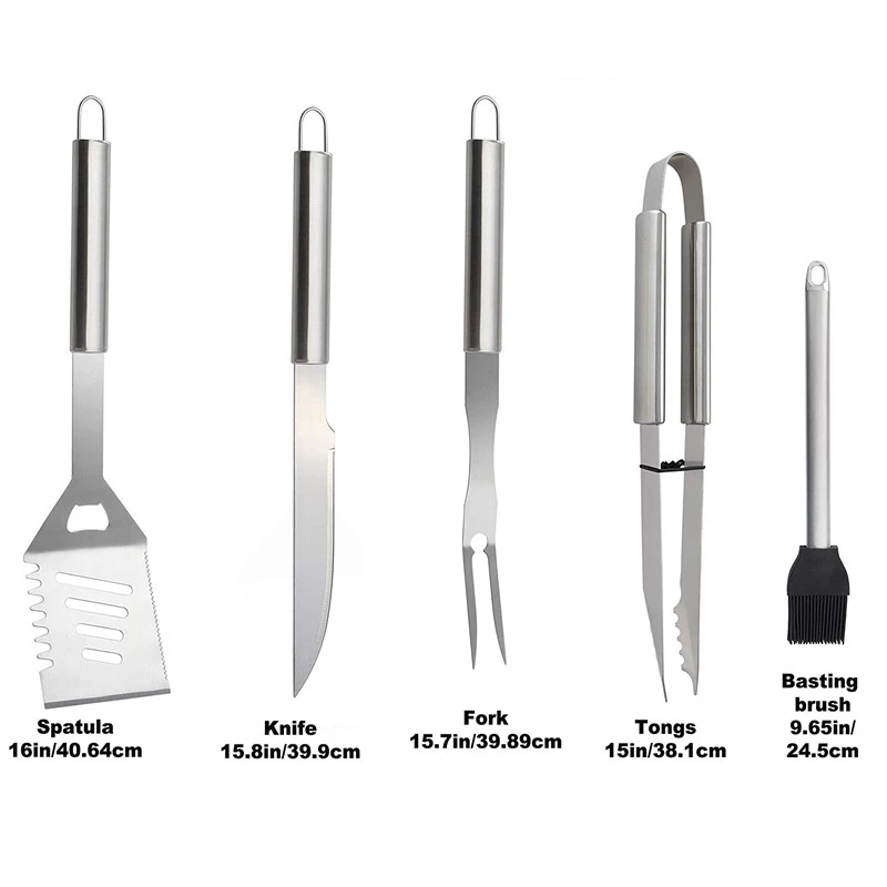 BBQ Tools Set Barbecue Grillin - Quechua Camping Cooking Set review and price