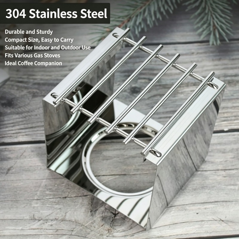 Stainless Steel Square Coffee  - Camping Cooking Hardware review and price