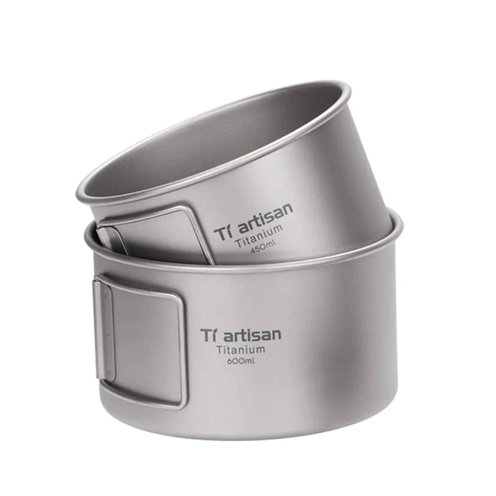 Titanium Bowl With Folding Han - Camping Cooking Hardware review and price