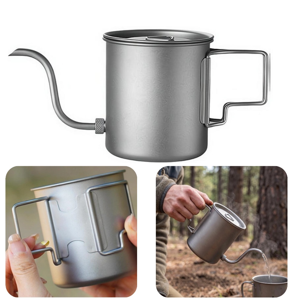 420ml Pure Titanium Camping Co - Camping Cooking Set Lightweight review and price